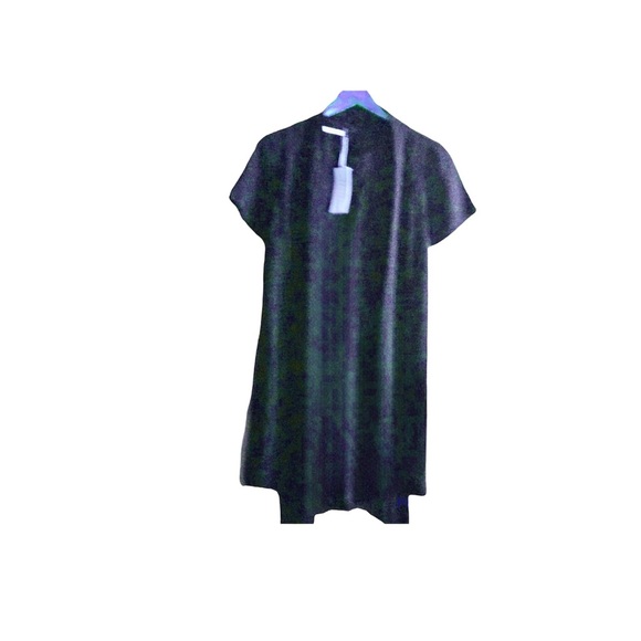 TEOTORI Shorts Set Jumper With Short Sleeves, Sexy Sheer Light Fabric, Navy99 - Picture 3 of 4